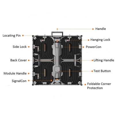 kopen P3.91mm Stage Rental LED Display Screen Die Casting Aluminium online manufacture