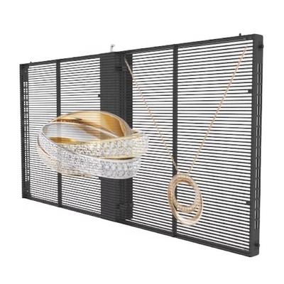 kopen 1000x1000mm Transparent LED Display Panel P3.91-7.8 Reclame Buitenglas online manufacture