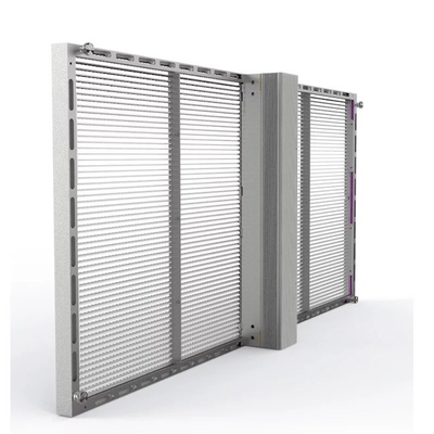 kopen 4k Slim Reclame Doorzichtig Glas LED-scherm High Definition online manufacture