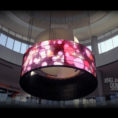 kopen P2.5 Commercieel LED-scherm Flexibel cilinder Ronde 3D-video online manufacture