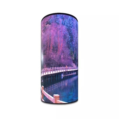 kopen Zwakke cilindrische flexibele LED-displays P2.5 gebogen binnenshuis online manufacture