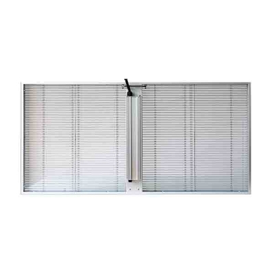 kopen HD-transparante LED-displaypaneel Glas advertentievenster online manufacture